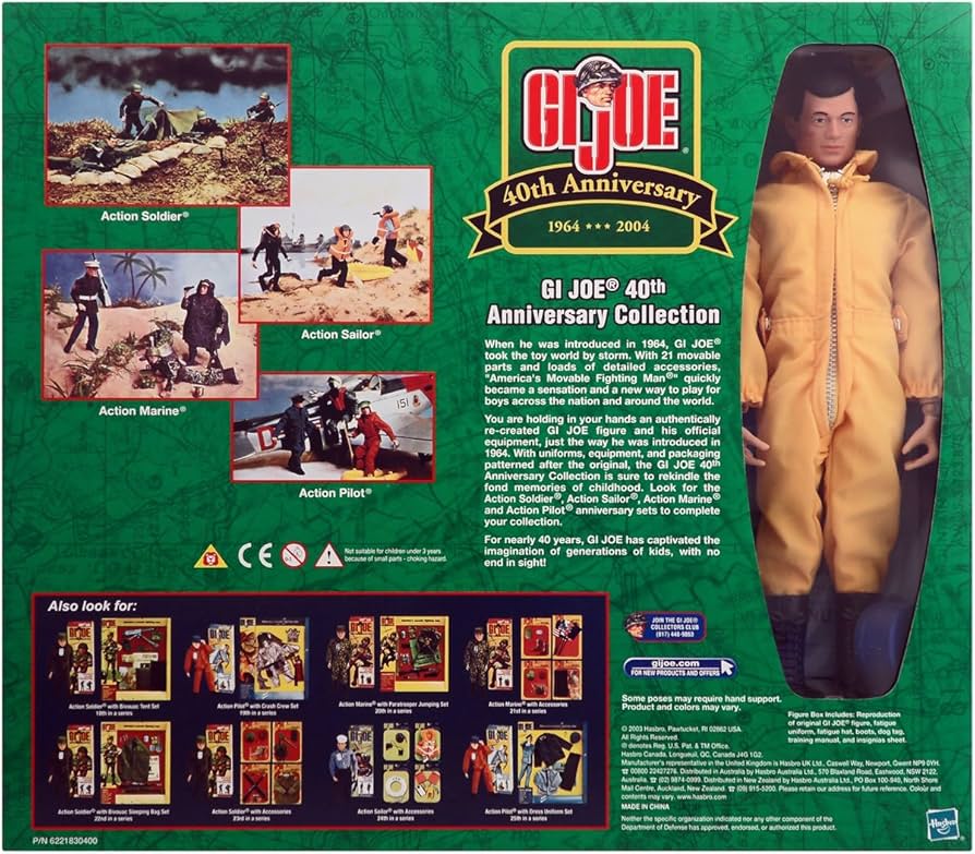 GI ジョー アクションパイロットアニバーサリーエディションセット ハスブロ GI ジョー アクションパイロットアニバーサリーエディションセット